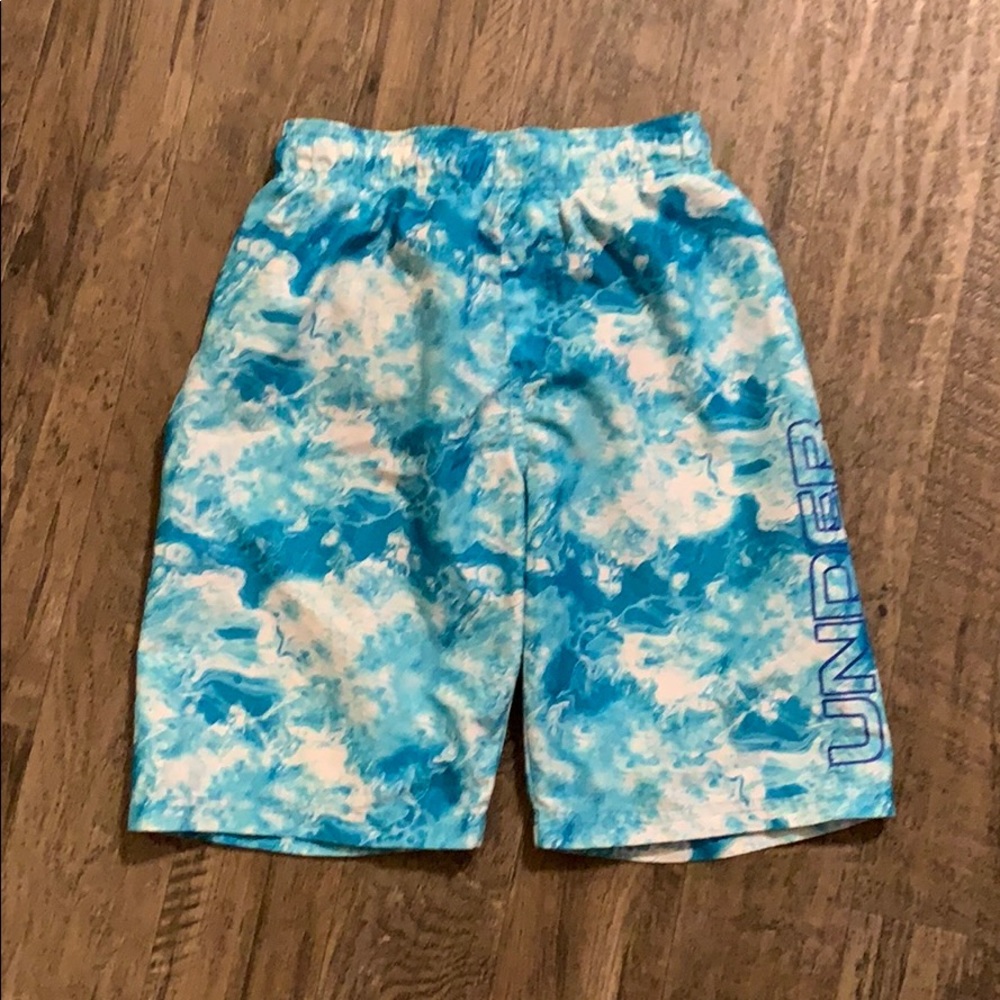 Boys Under Armour swim trunks